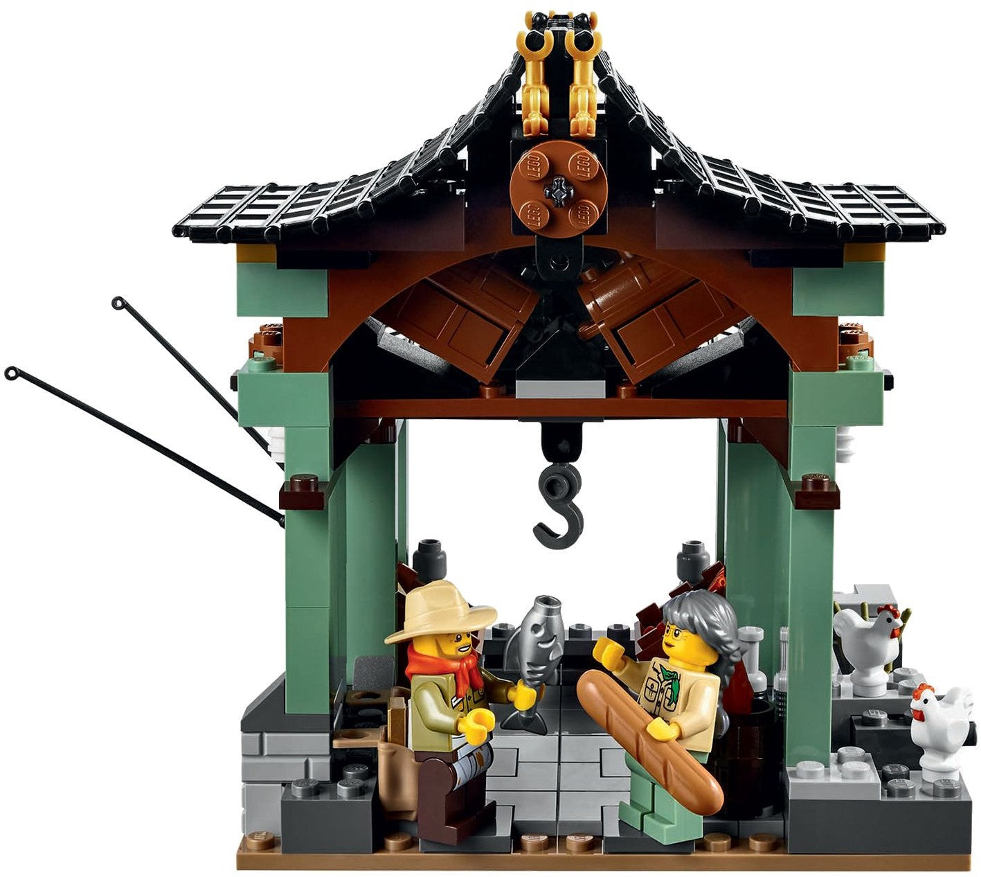 LEGO 70751 Temple of Airjitzu Ninja Village Set - SuperSaverAU - view 4