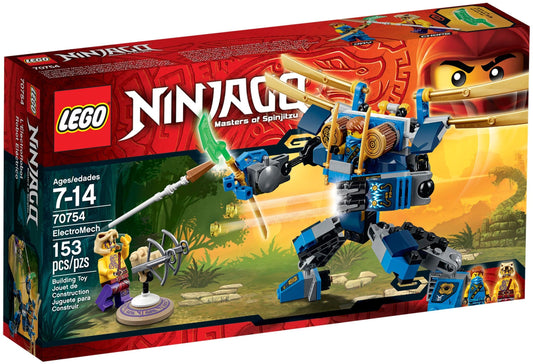 LEGO 70754 ElectroMech Jay vs. Chope Ninja Mech Building Set