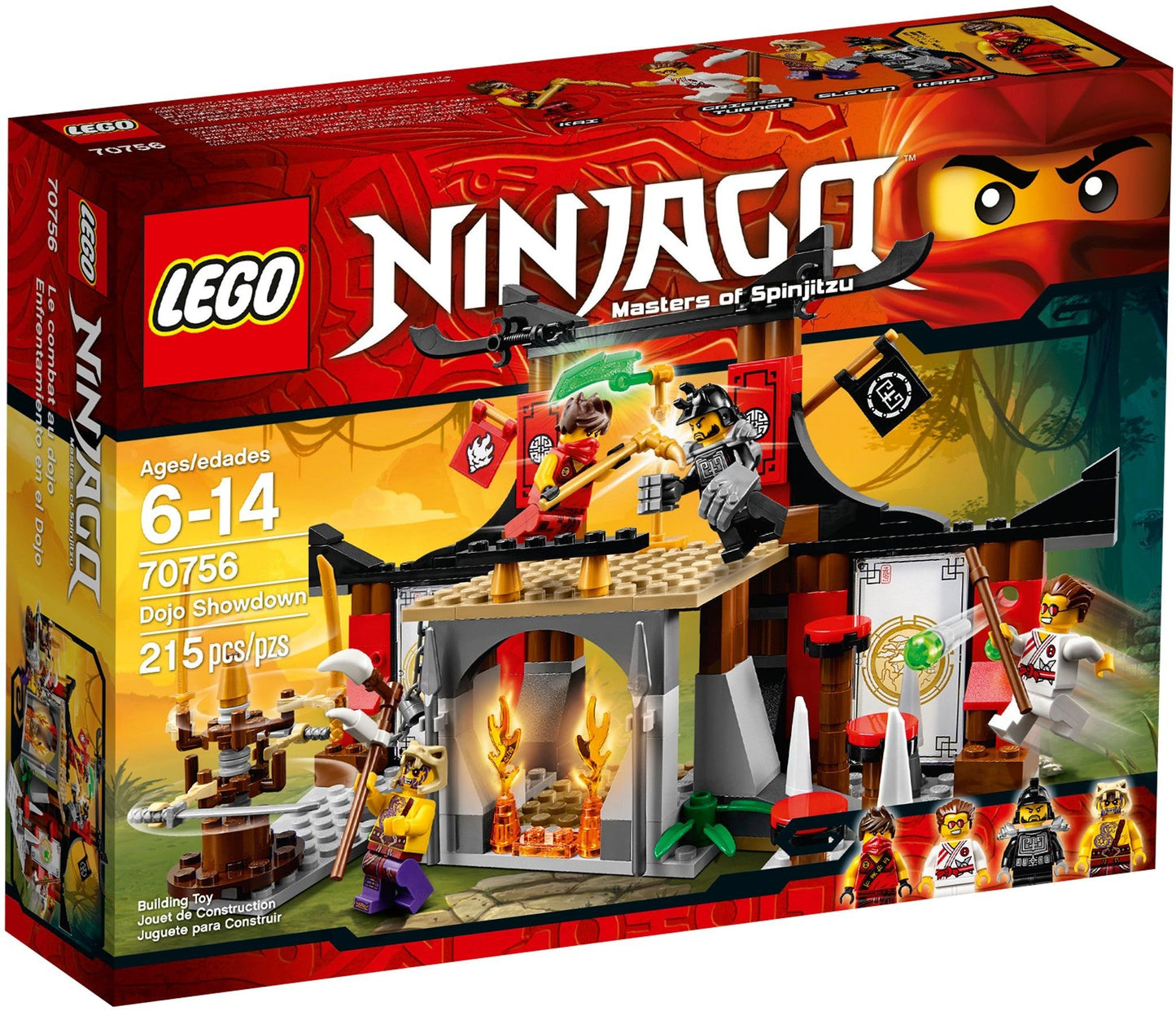 LEGO 70756 NINJAGO Dojo Showdown: Battle for the Jade Blade