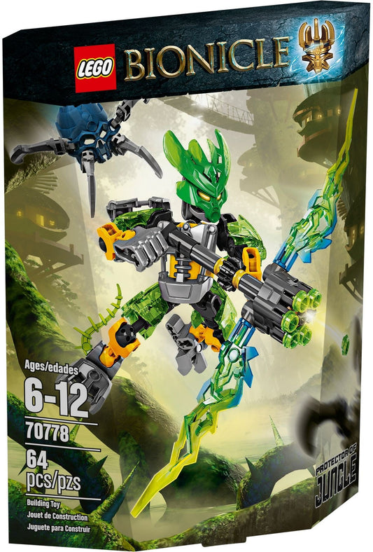LEGO 70778 Protector of Jungle with Air Elemental Flame Bow