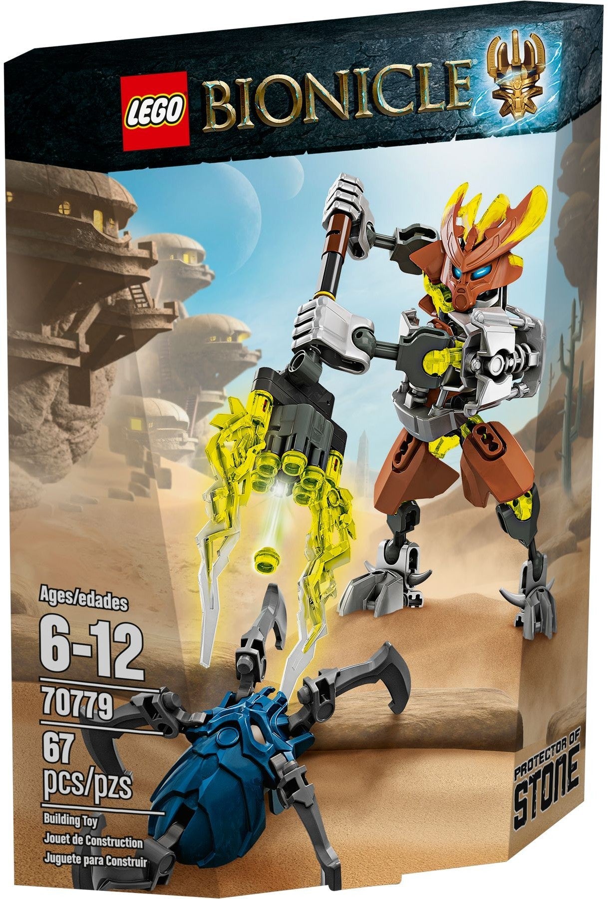LEGO 70779 Protector of Stone vs. Skull Spider - SuperSaverAU - view 1