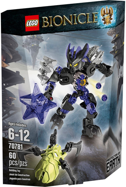 LEGO 70781 Protector of Earth BIONICLE Set with Skull Spider