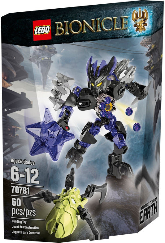 LEGO 70781 Protector of Earth BIONICLE Set with Skull Spider