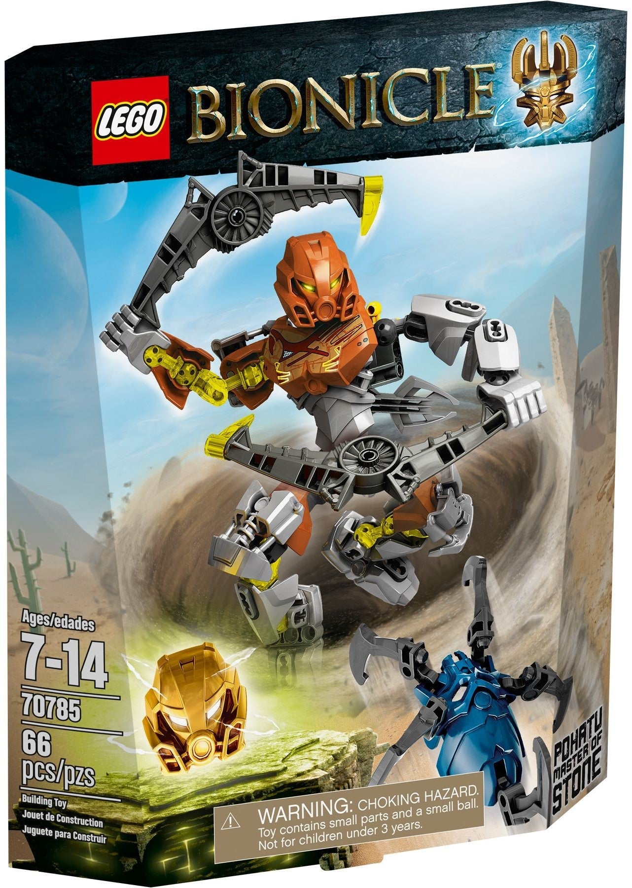 LEGO 70785 Pohatu Master of Stone BIONICLE Figure