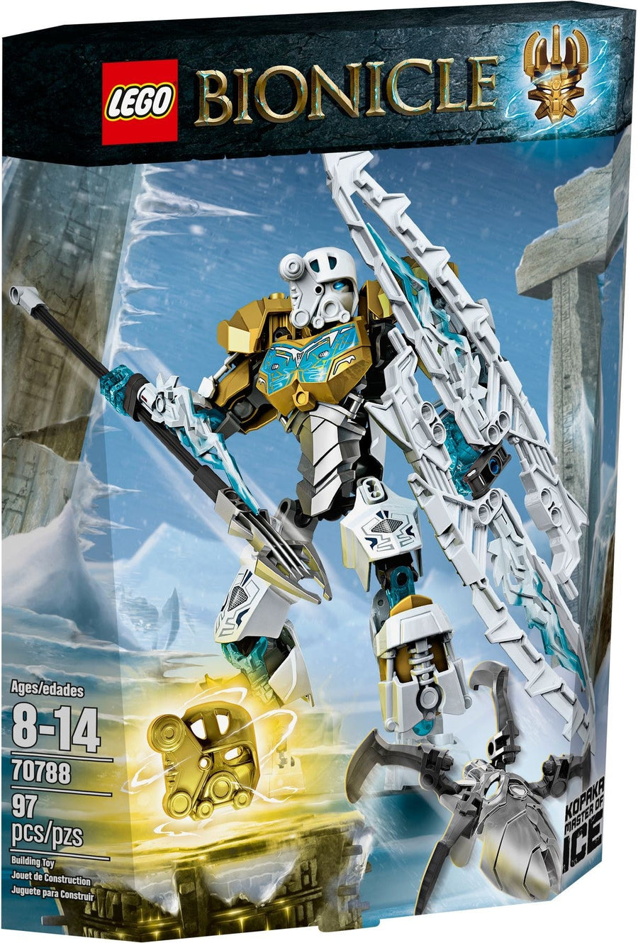 LEGO 70788 Kopaka - Master of Ice BIONICLE Set - SuperSaverAU - view 1