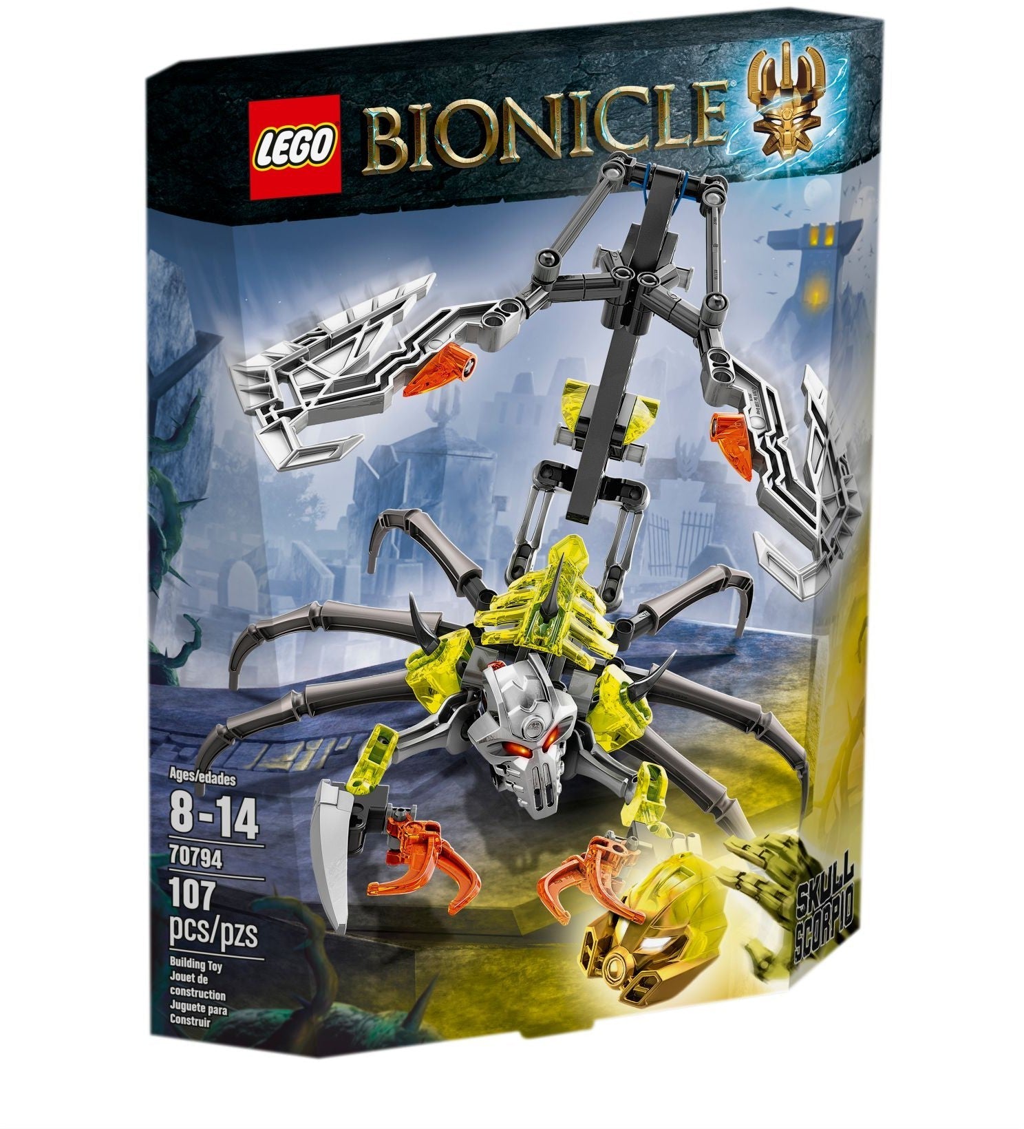 LEGO 70794 Skull Scorpio - BIONICLE Scorpion Figure - SuperSaverAU - view 1