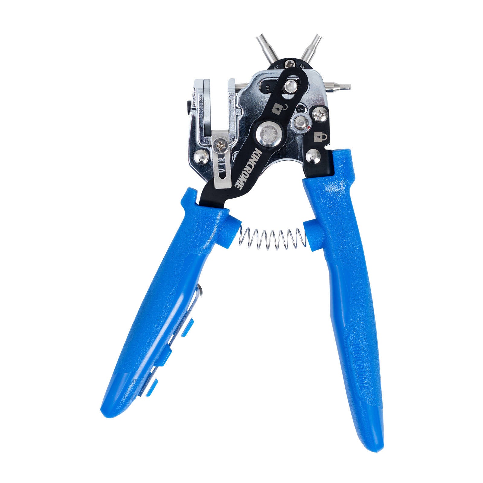 Kincrome 6-in-1 Adjustable Leather Punch 2mm to 4.5mm Rotating Wheel