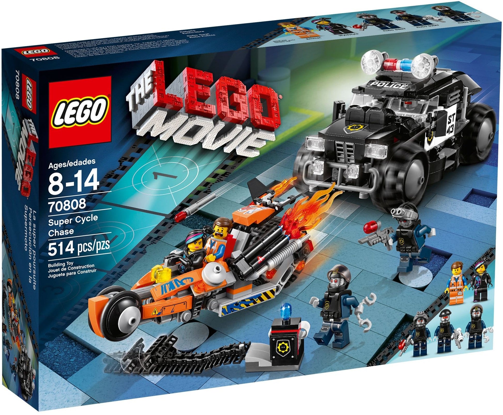 LEGO 70808 The LEGO Movie Super Cycle Chase- Auzzi Store