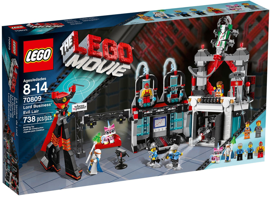 LEGO 70809 Lord Business' Evil Lair - The LEGO Movie - SuperSaverAU - view 1