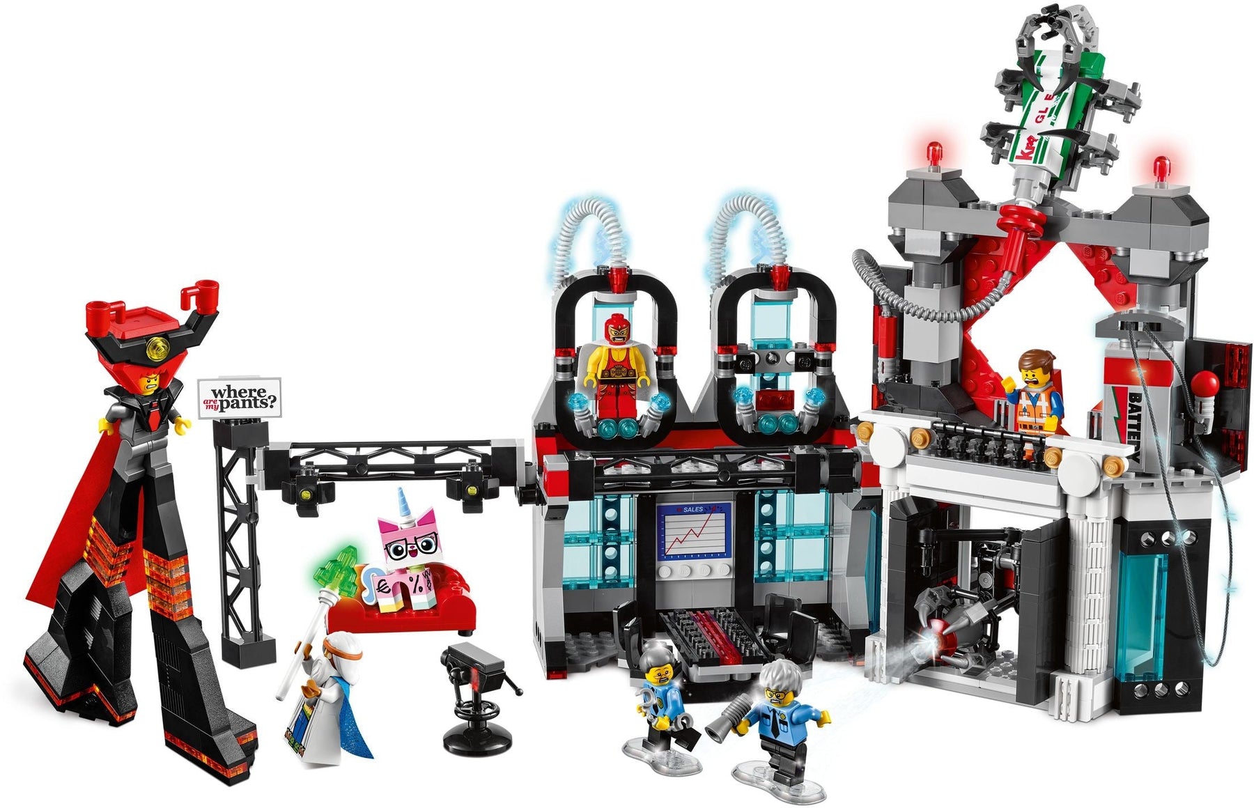 LEGO 70809 Lord Business' Evil Lair - The LEGO Movie - SuperSaverAU - view 2