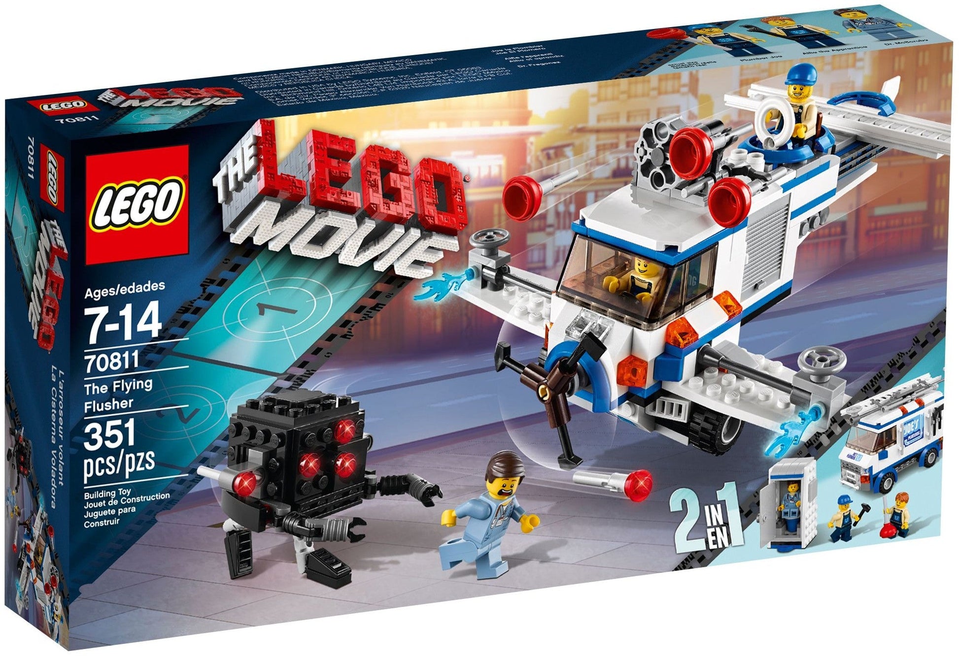 LEGO 70811 The LEGO Movie The Flying Flusher- Auzzi Store