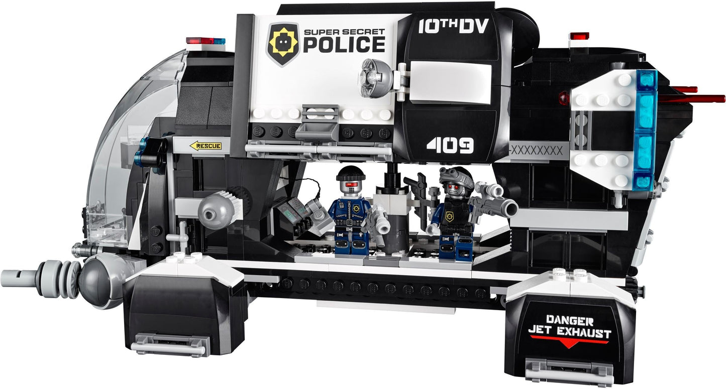 LEGO 70815 The LEGO Movie Super Secret Police Dropship- Auzzi Store