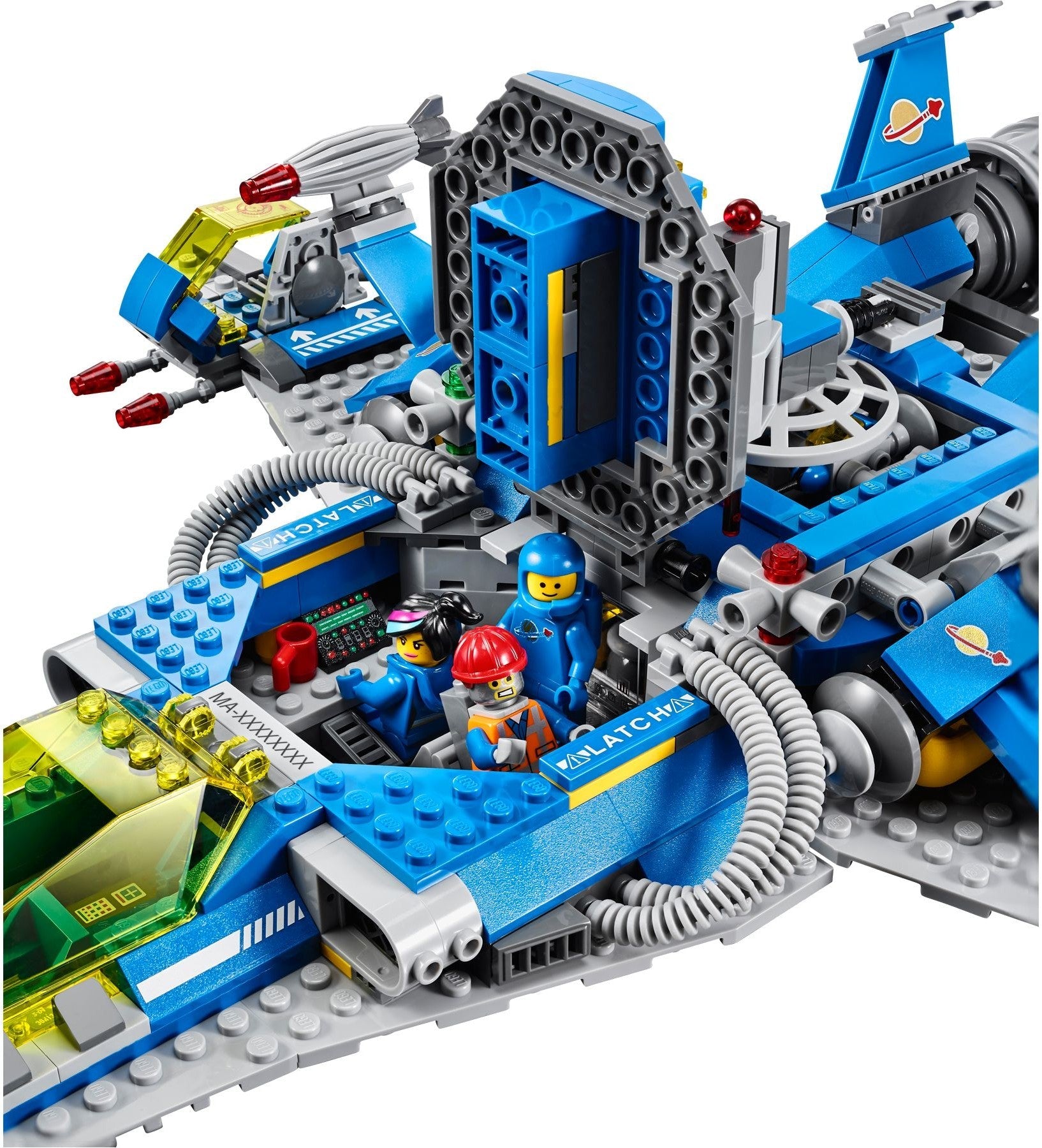 LEGO 70816 Benny's Spaceship, SPACESHIP! Building Set - SuperSaverAU - view 6