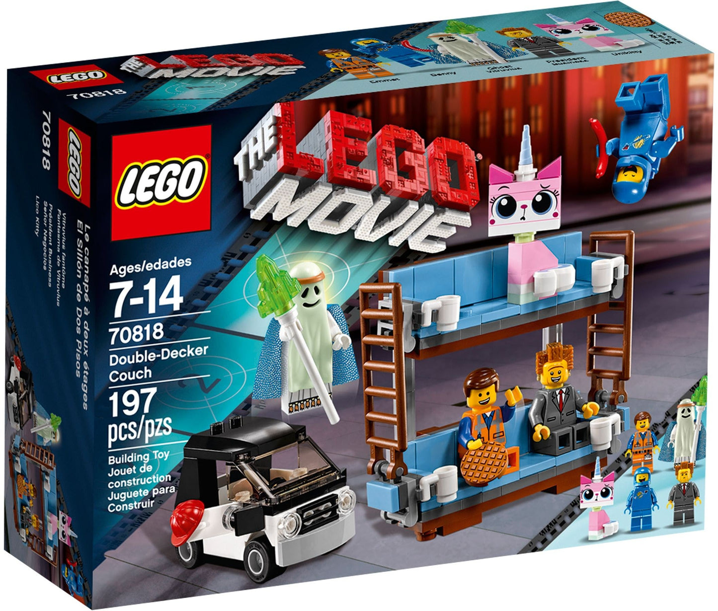 LEGO 70818 The LEGO Movie Double-Decker Couch- Auzzi Store