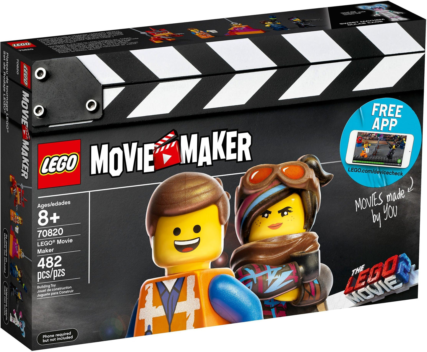LEGO 70820 Movie Maker Set - Film Your Own LEGO Movie!