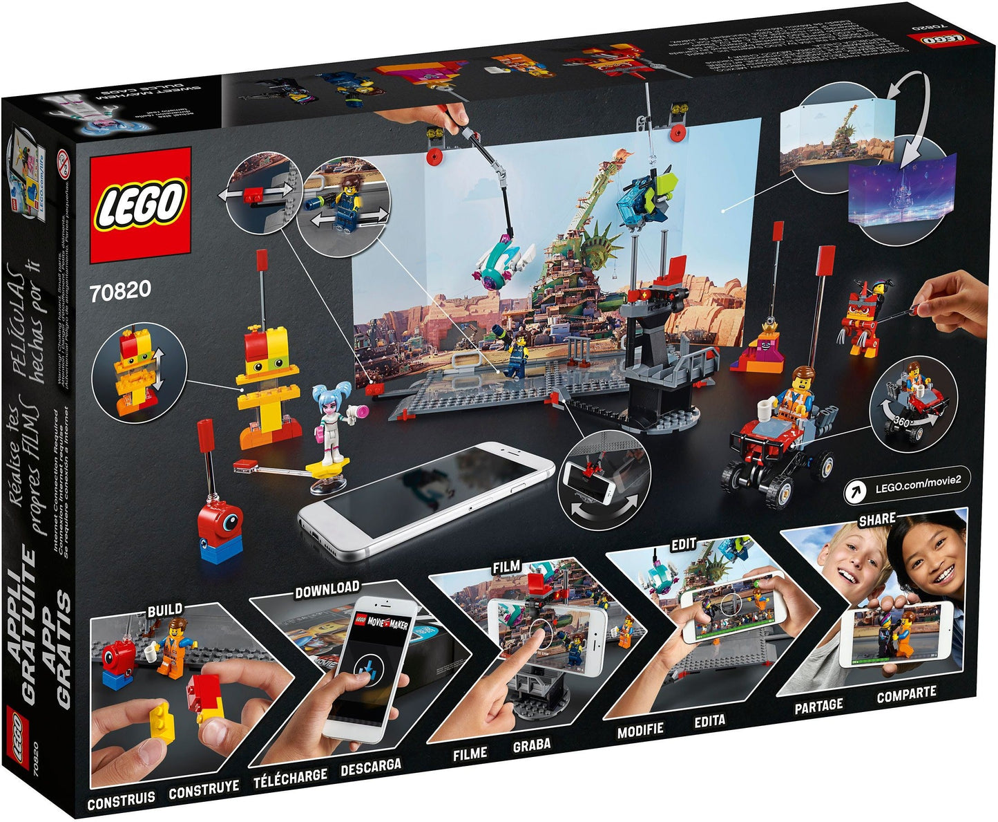 LEGO 70820 Movie Maker Set - Film Your Own LEGO Movie!