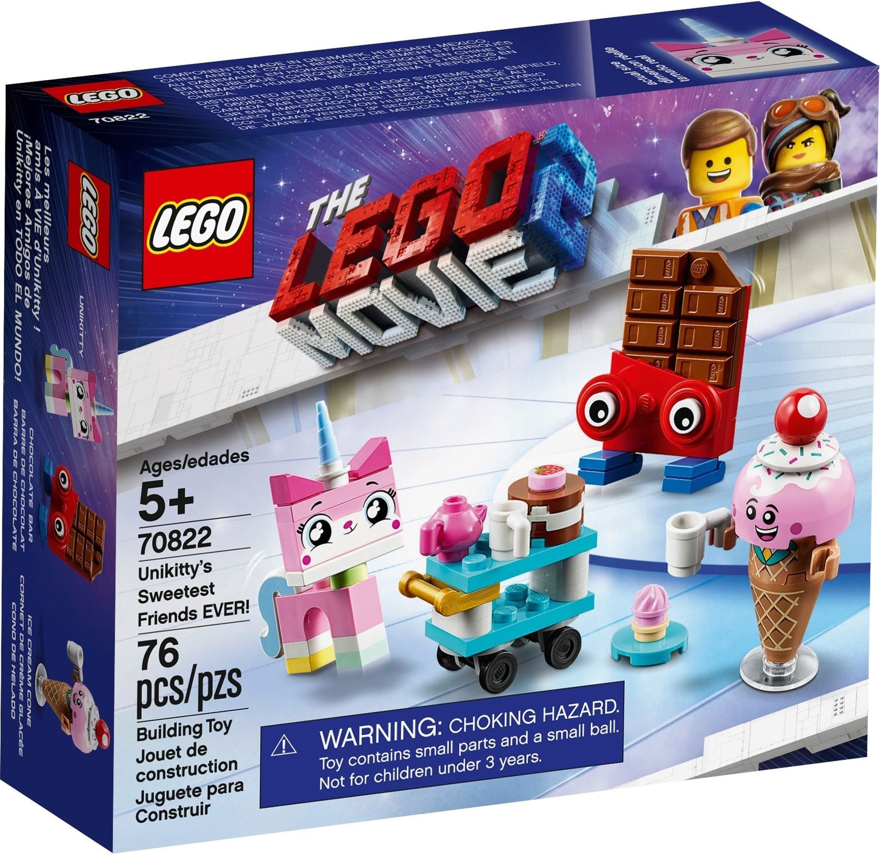 LEGO 70822 Unikitty! Sweetest Friends Building Set - SuperSaverAU - view 1