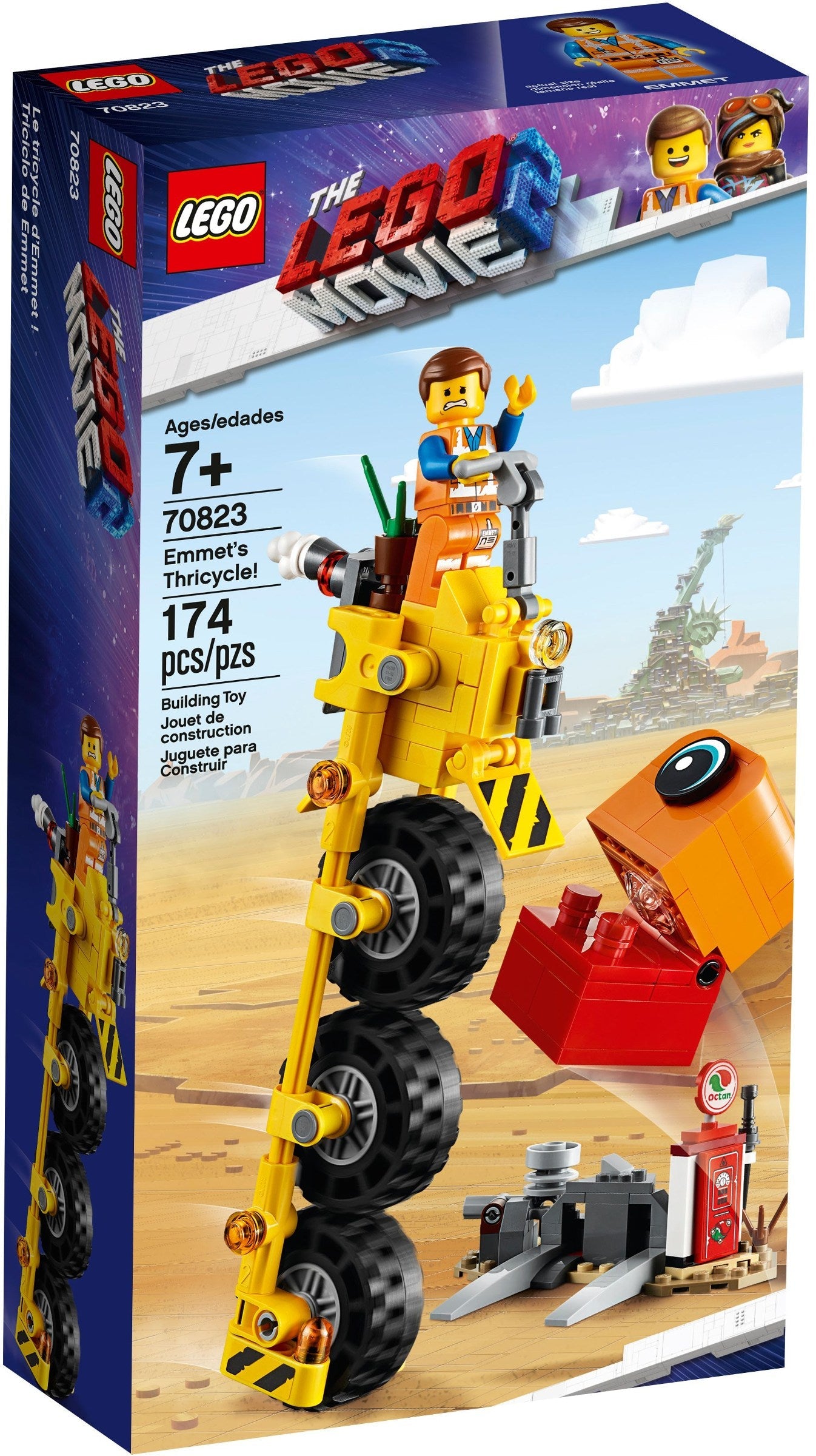 LEGO Movie 2 Emmet’s Thricycle 70823 - Retired - SuperSaverAU - view 1