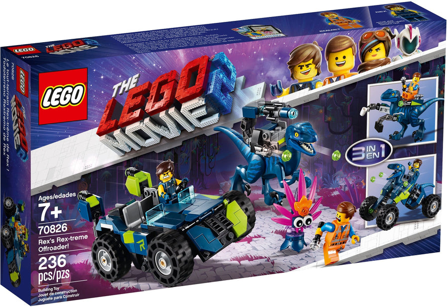 LEGO 70826 The LEGO Movie Rex's Rex-treme Offroader- Auzzi Store