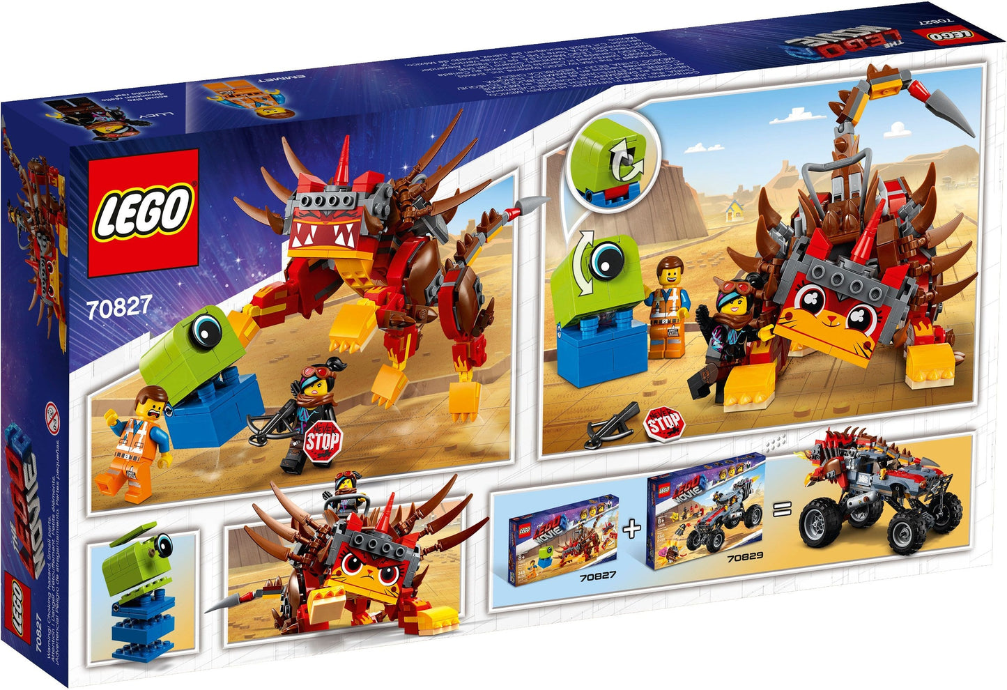 LEGO 70827 The LEGO Movie Ultracatty and Warrior Wyldstyle- Auzzi Store
