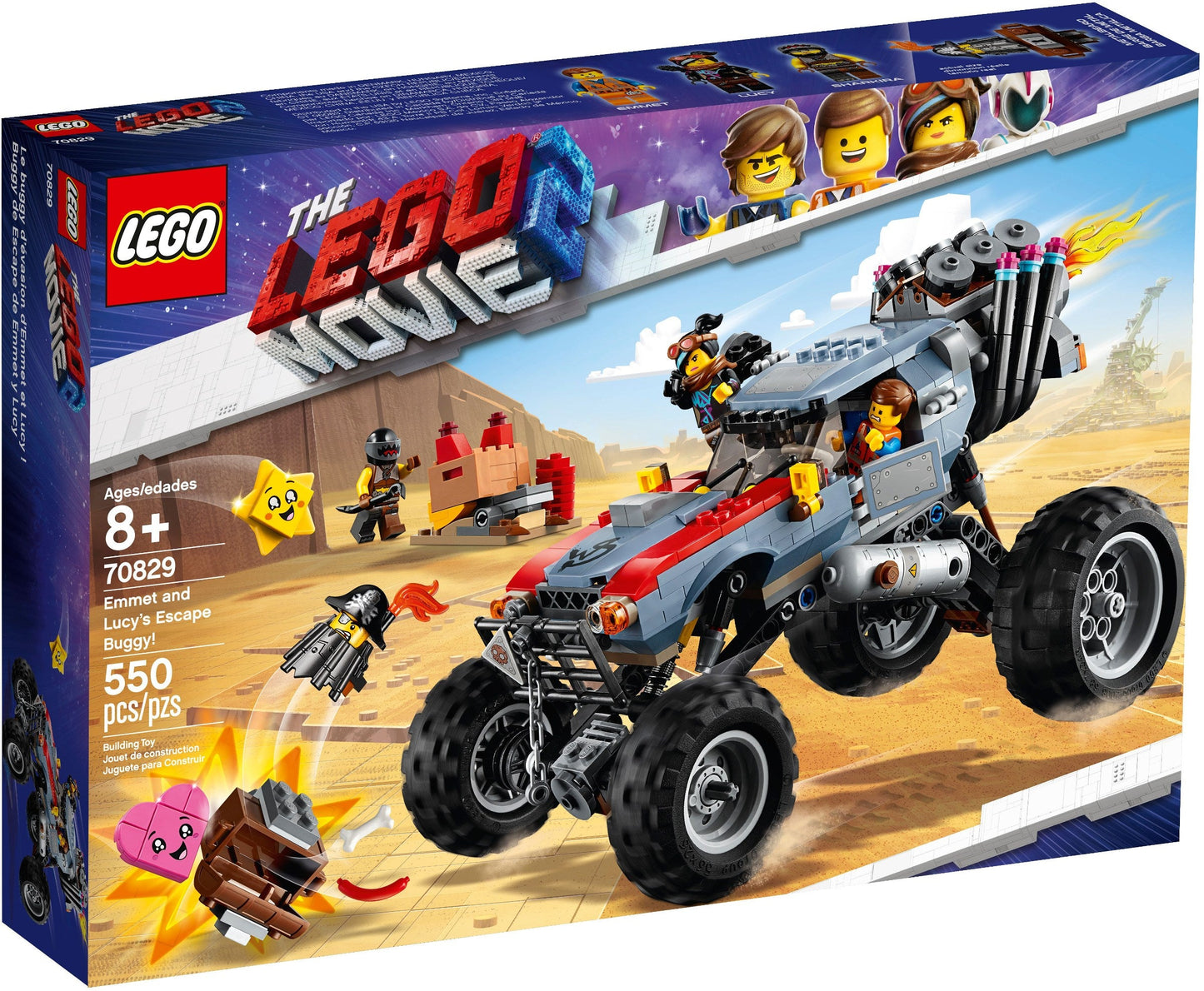 LEGO 70829 The LEGO Movie Emmet and Wyldstyle's Escape Buggy- Auzzi Store