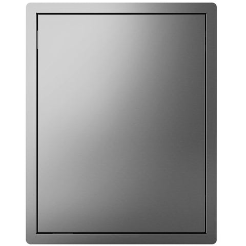 Beefeater Stainless Steel Single Storage Door - 304 Grade Brushed Finish - Soft-Close - BOC2040SA