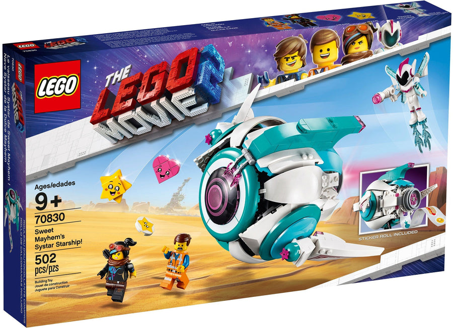 LEGO 70830 Sweet Mayhem's Systar Starship! Building Toy - SuperSaverAU - view 1
