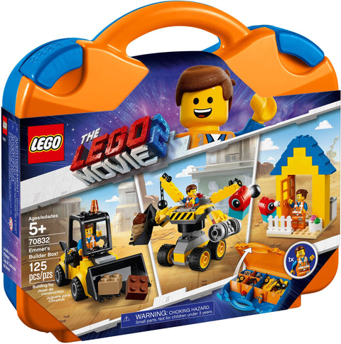 LEGO 70832 Emmet's 3-in-1 Builder Box! Digger, House & Mech - SuperSaverAU - view 1