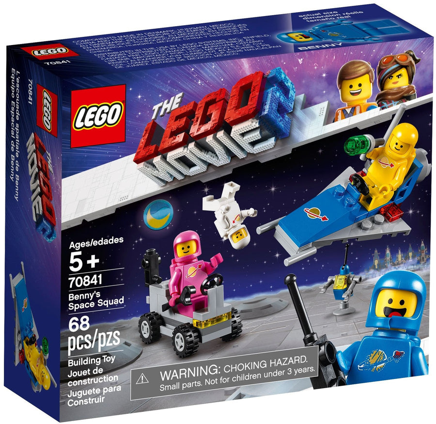 LEGO 70841 Benny's Space Squad Spaceship & Lunar Buggy Playset - SuperSaverAU - view 1