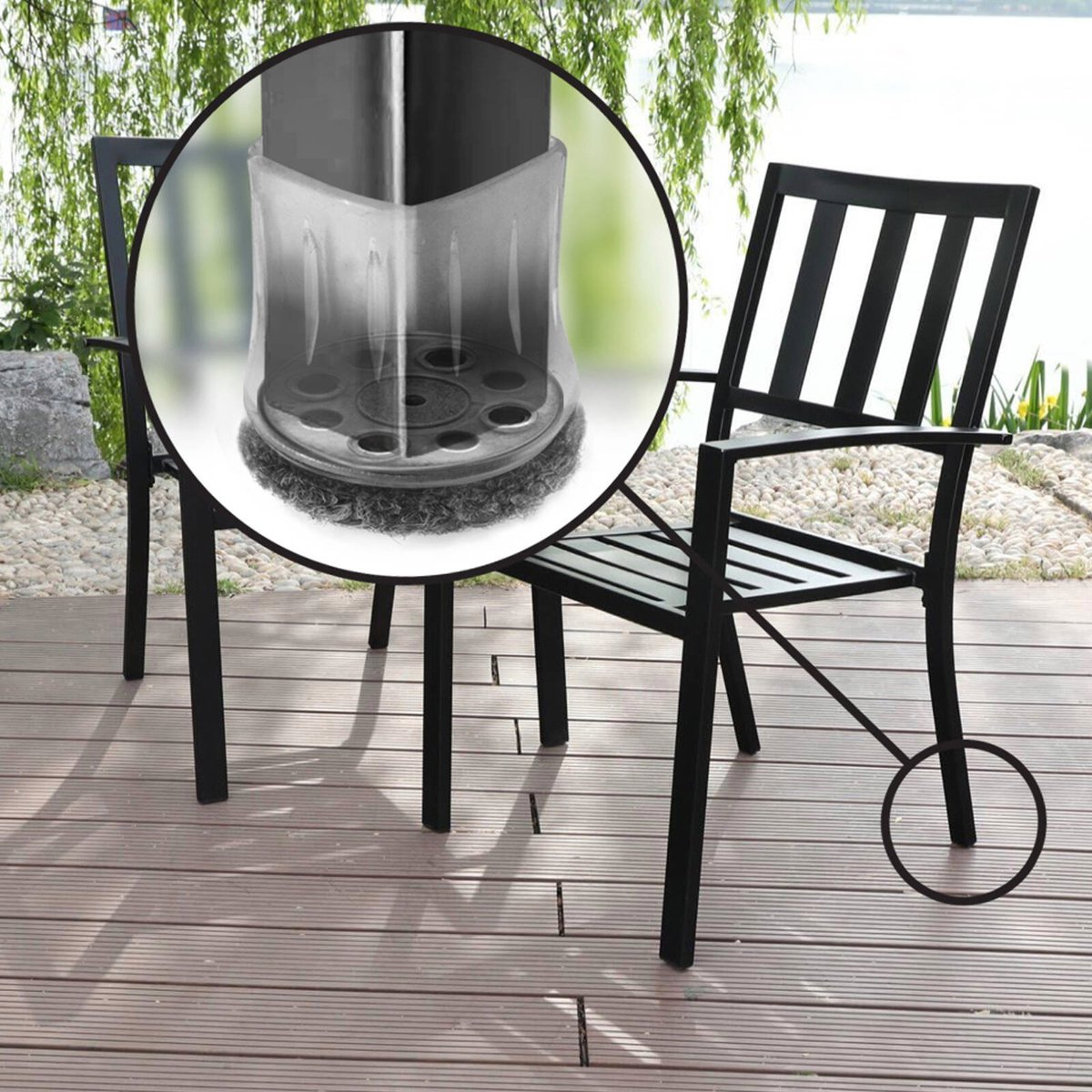 Slipstick M6 Tread Clear Sleeve - 35-42 mm - Outdoor Floor Protection - SuperSaverAU - view 5
