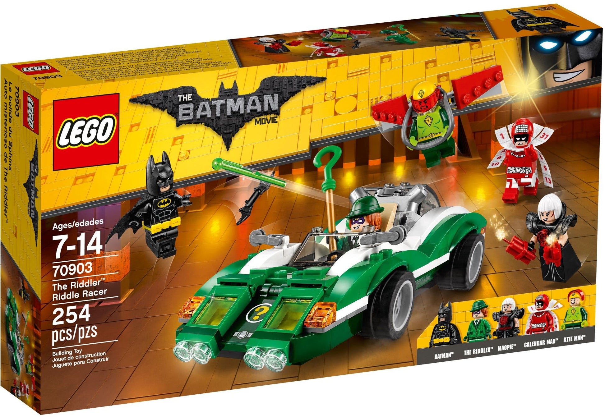 LEGO DC Comics Super Heroes Batman Movie The Riddler Riddle Racer 70904- Auzzi Store