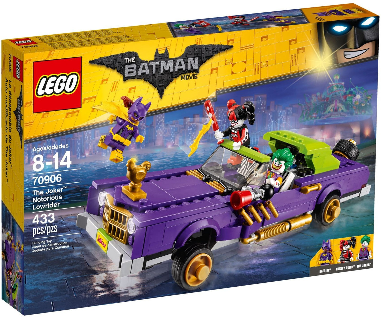 LEGO 70906 The Joker Notorious Lowrider & Batgirl