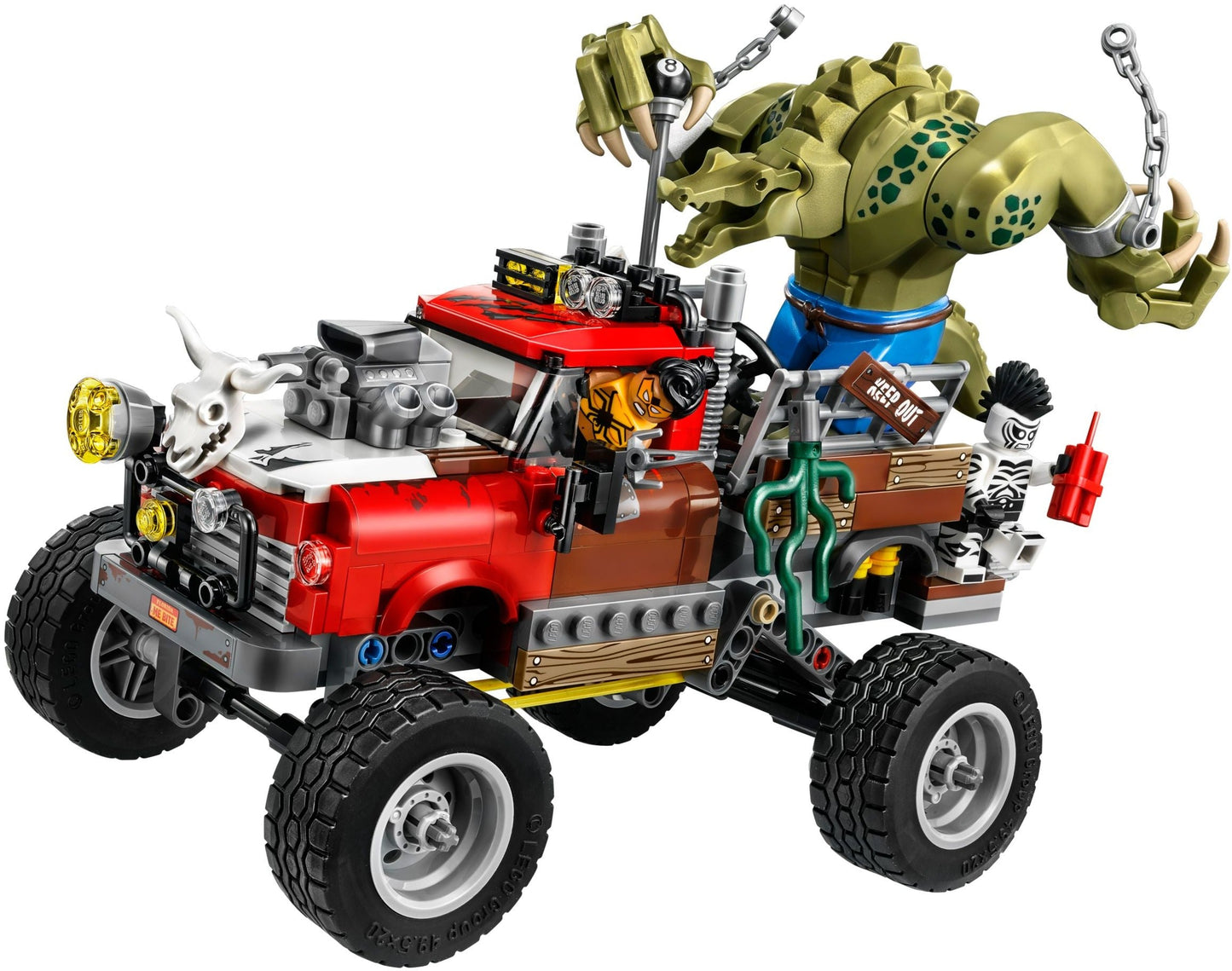 LEGO 70907 Killer Croc Tail-Gator Pursuit Batski