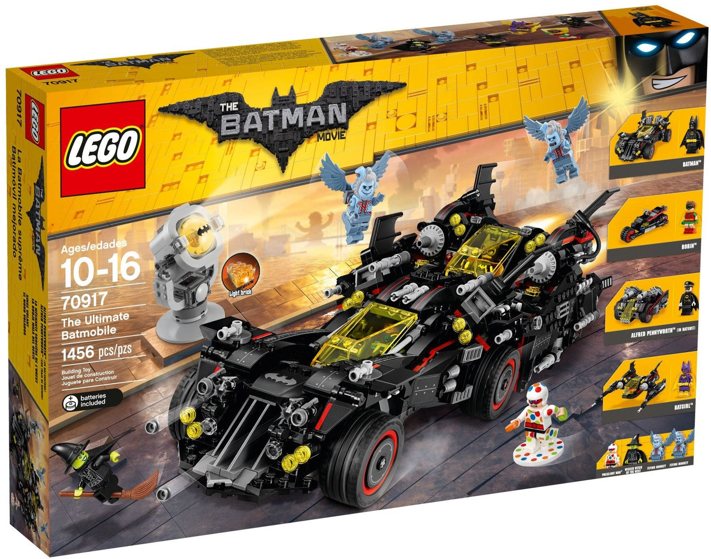 LEGO 70917 Ultimate Batmobile: 4-in-1 Bat-Vehicles