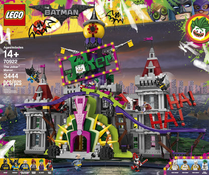 LEGO 70922 Joker Manor: Batman Rollercoaster Funhouse
