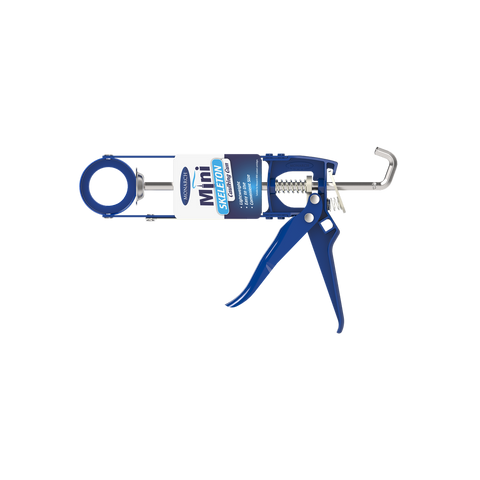 Monarch Mini Skeleton Caulking Gun - Compact Metal - Easy Access - Blue - SuperSaverAU - view 1