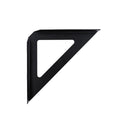 Carinya Triangle Stayed Bracket - 240mm - Powder Coated Steel - Black - SuperSaverAU - view 2