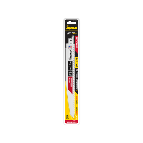Kango Reciprocating Saw Blade - 9" - Wood - Demo Use - 5 Pack - SuperSaverAU - view 1