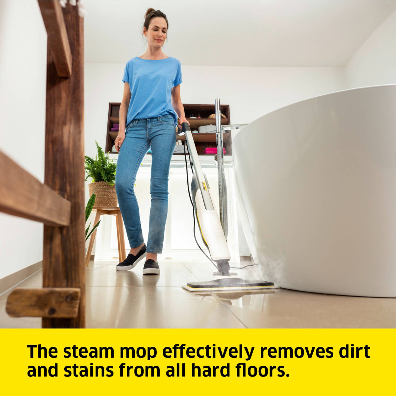 Karcher SC2 Upright White Steam Cleaner 1.513-505.0