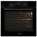 Artusi 60cm Multi Function Electric Built-In Oven - 65L, Triple Glazed Door, Black Glass Fascia - PAO610B