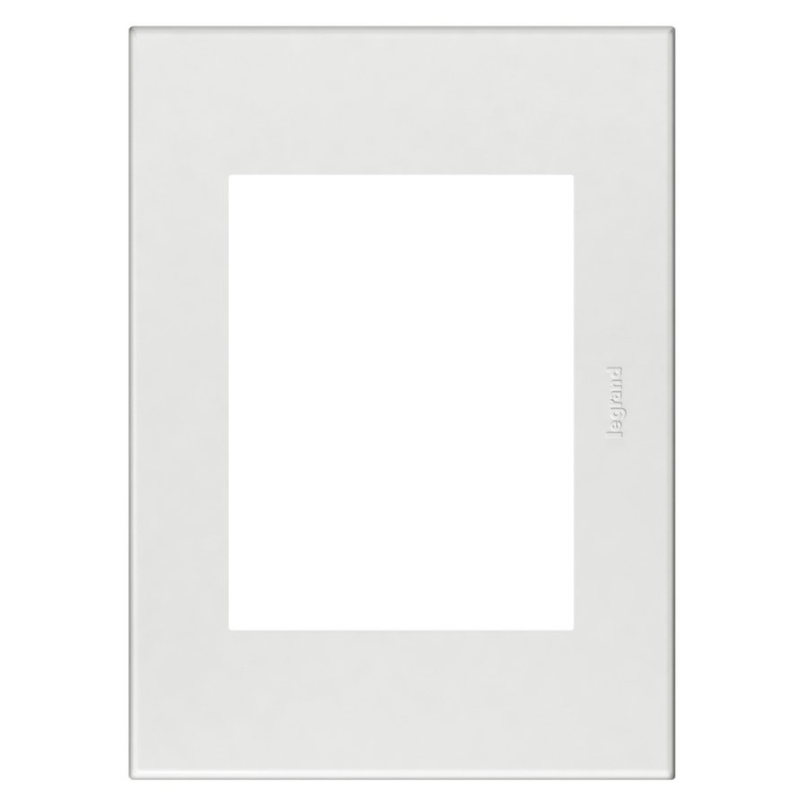 HPM Arteor Coverplate White - Rectangular Design - 127mm x 92mm - Modern Look - SuperSaverAU - view 1