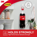 Command Medium Wall Hooks - 25mm x 77mm - Plastic - Damage-Free - 6 Pack - SuperSaverAU - view 4
