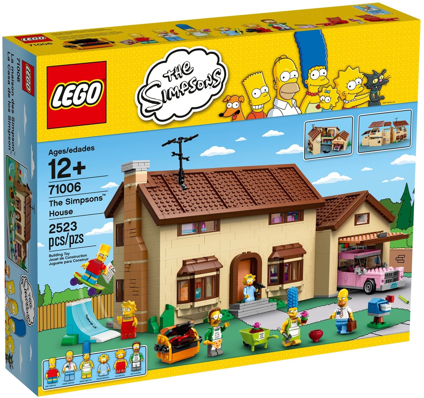 LEGO 71006 The Simpsons™ House Building Kit - SuperSaverAU - view 7