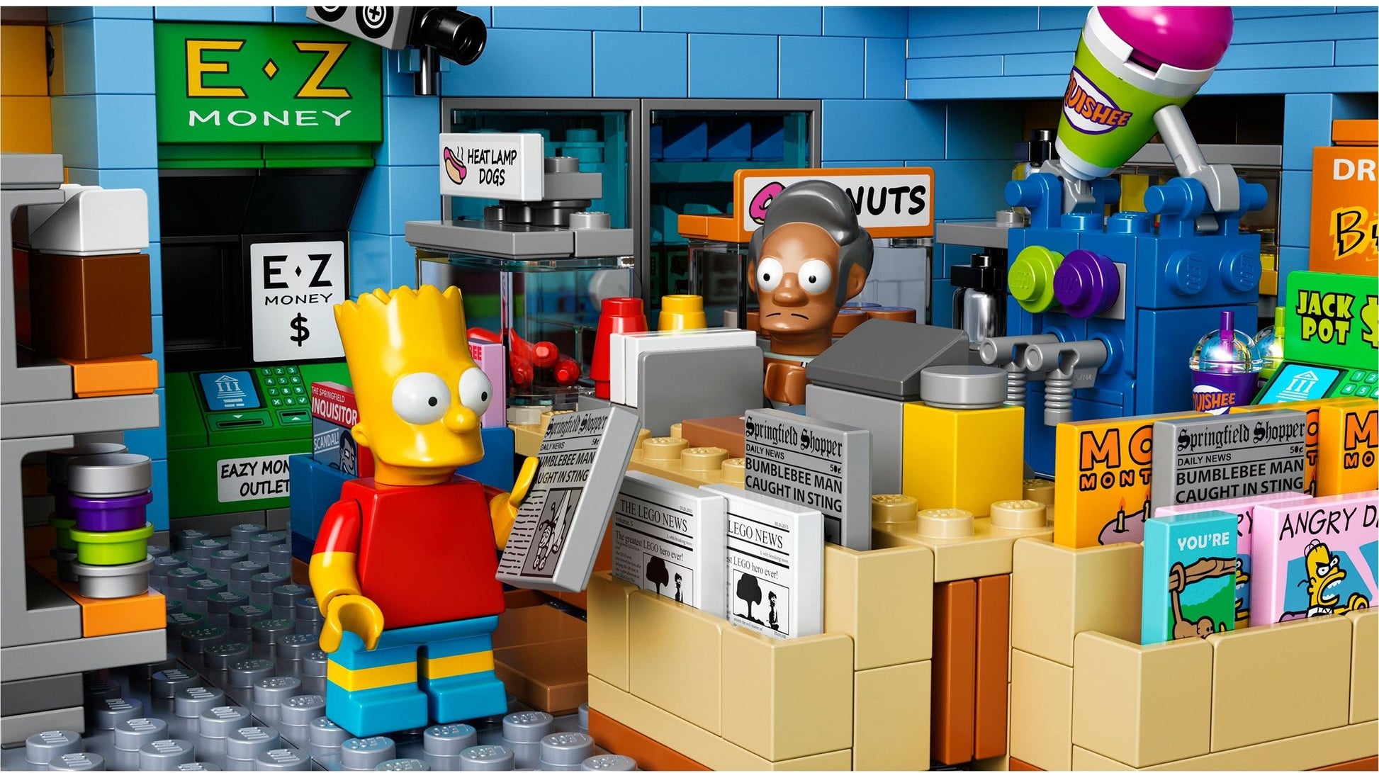 LEGO The Simpson 71016 Kwik E Mart- Auzzi Store