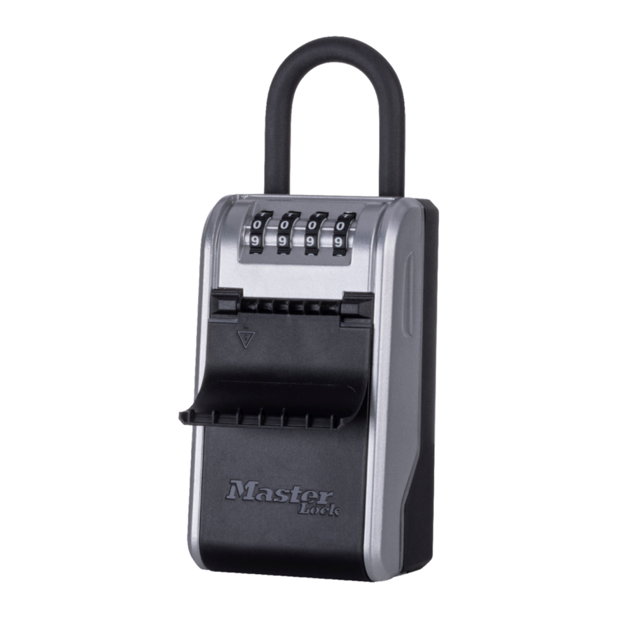 Master Lock Portable Key Safe - Holds 10 Keys - 76mm x 196mm - Steel - SuperSaverAU - view 1