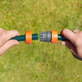 Pope 12mm Hose Joiner Repairer - Orange Poly Garden Hose Mender