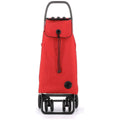 Rolser I-Max 4-Wheel Folding Trolley - Swivelling Wheels, 25kg Recommended Load, Red - R-IMX306-1009