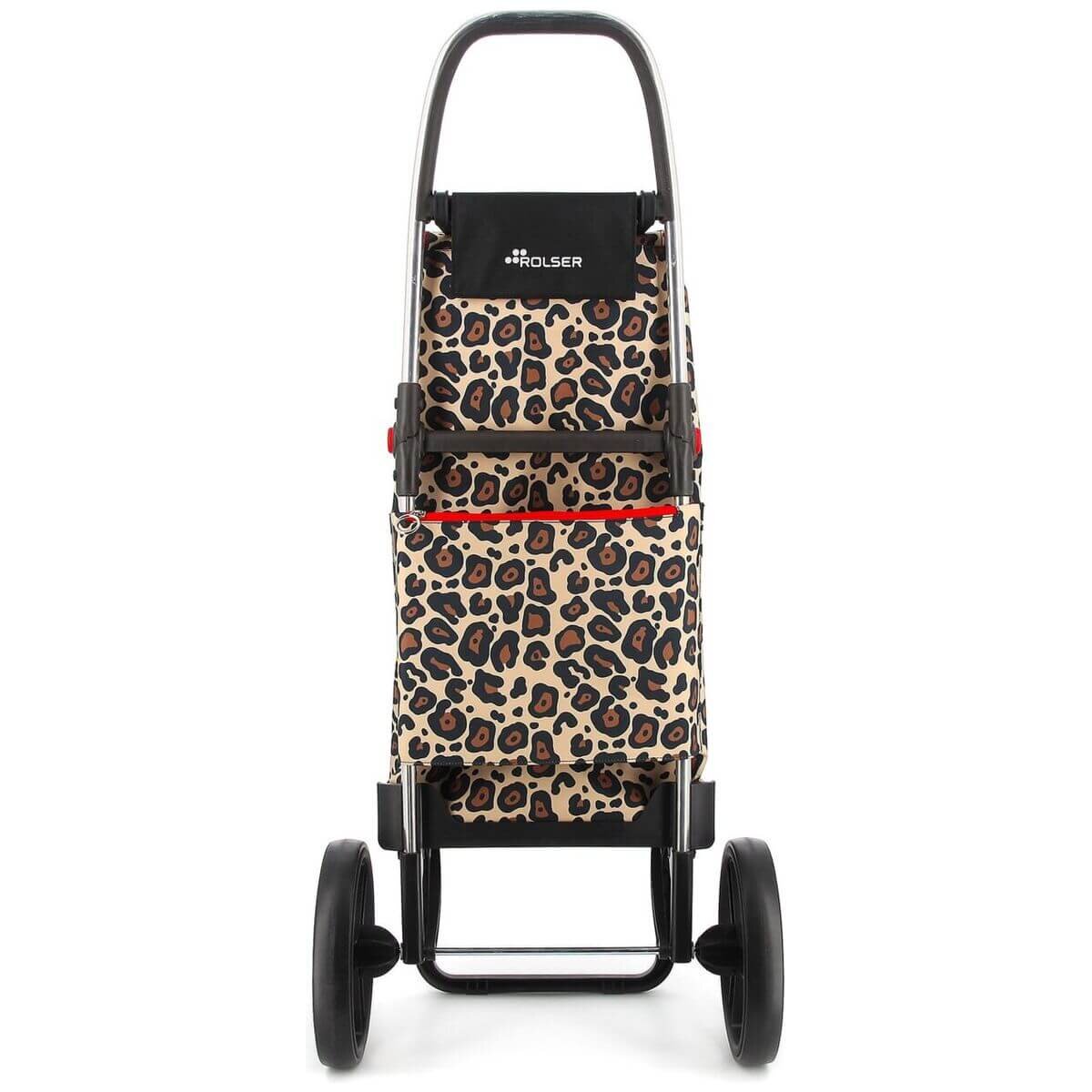Rolser I-Max Wild big wheel folding trolley - Camel aluminium chassis - Removable wheels - R-IMX568-1037