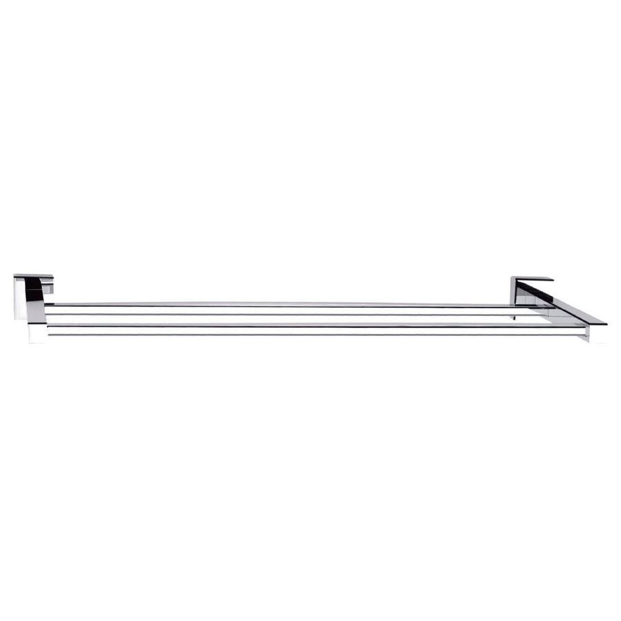 Mondella Chrome Double Towel Rail 935mm Metal Durable Stylish - SuperSaverAU - view 1