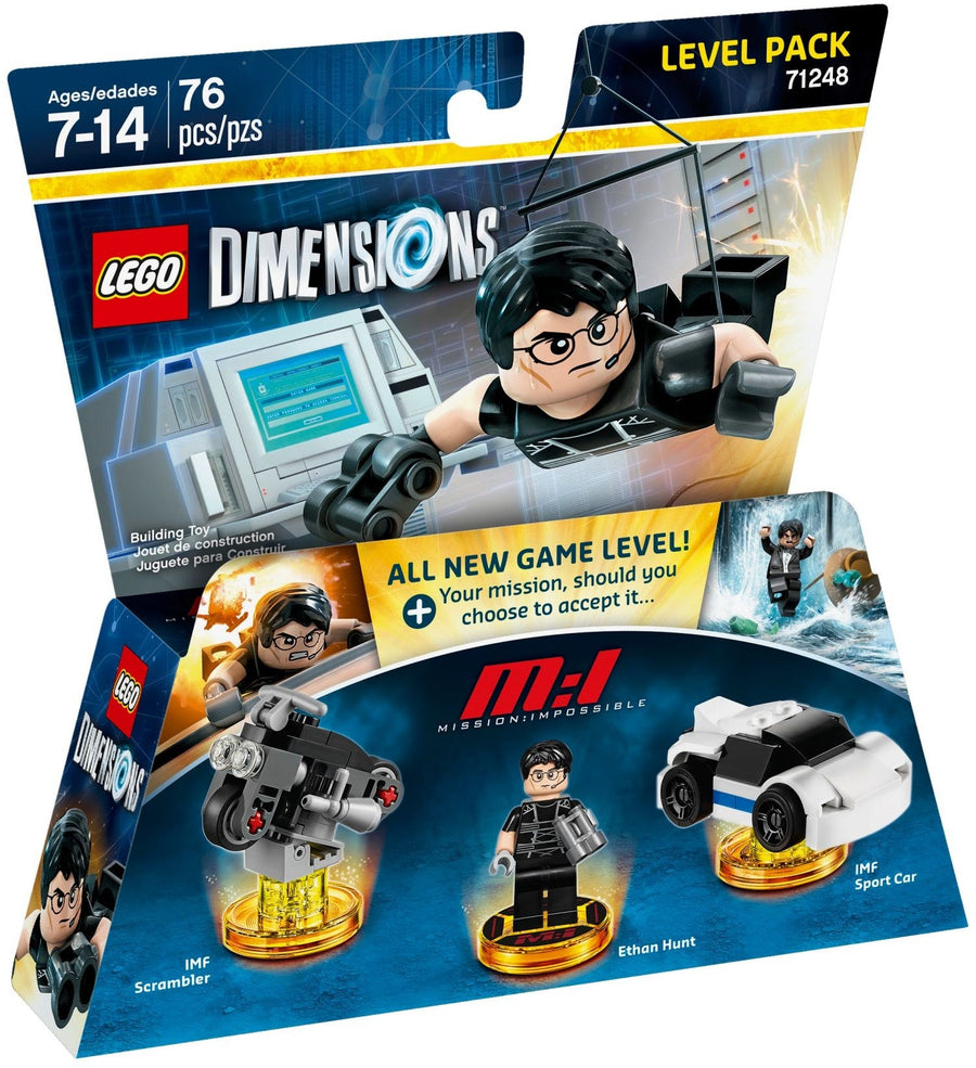 LEGO 71248 Mission: Impossible Level Pack - Ethan Hunt & IMF Vehicles - SuperSaverAU - view 1